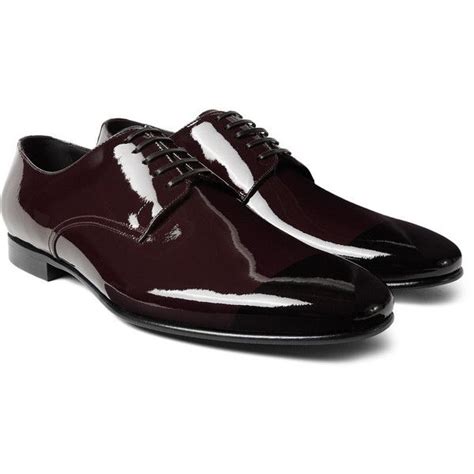 burberry prorsum mens derby shoes|Burberry Prorsum Patent Leather Derby Shoes .